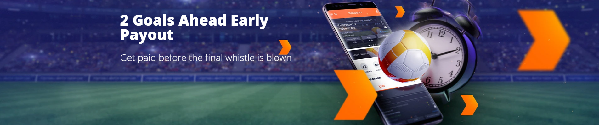 bookmaker betsson early payout offer