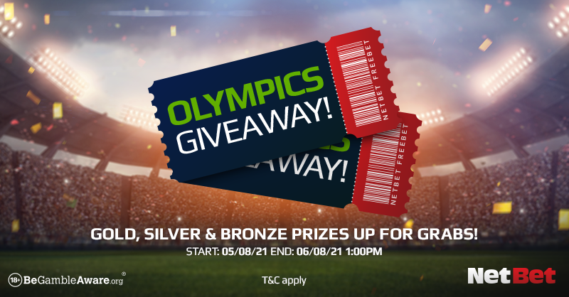 bookmaker netbet olympics giveaway offer