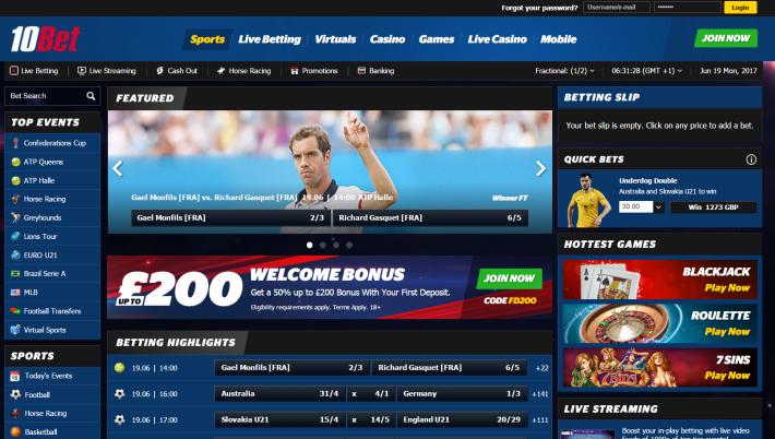 10bet bookmaker 2
