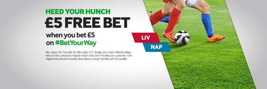 betway champions league liverpool napoli promotion