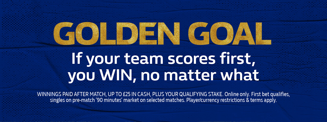 golden goal william hill offer bonus football