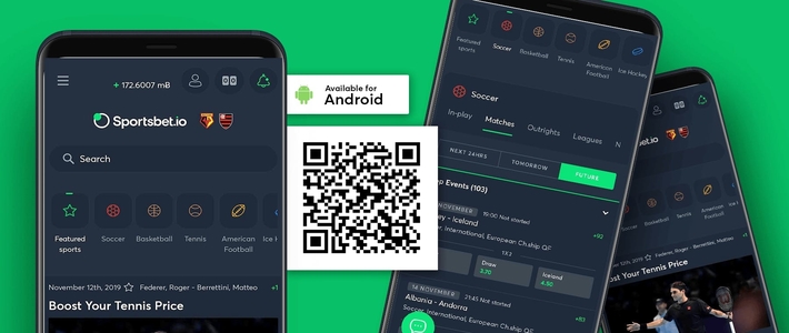 sportsbet.io mobile application