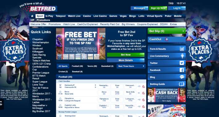 Betfred bookmaker 2