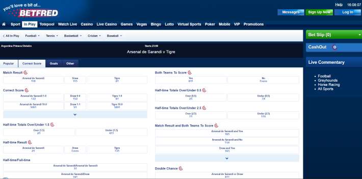 Betfred bookmaker 3