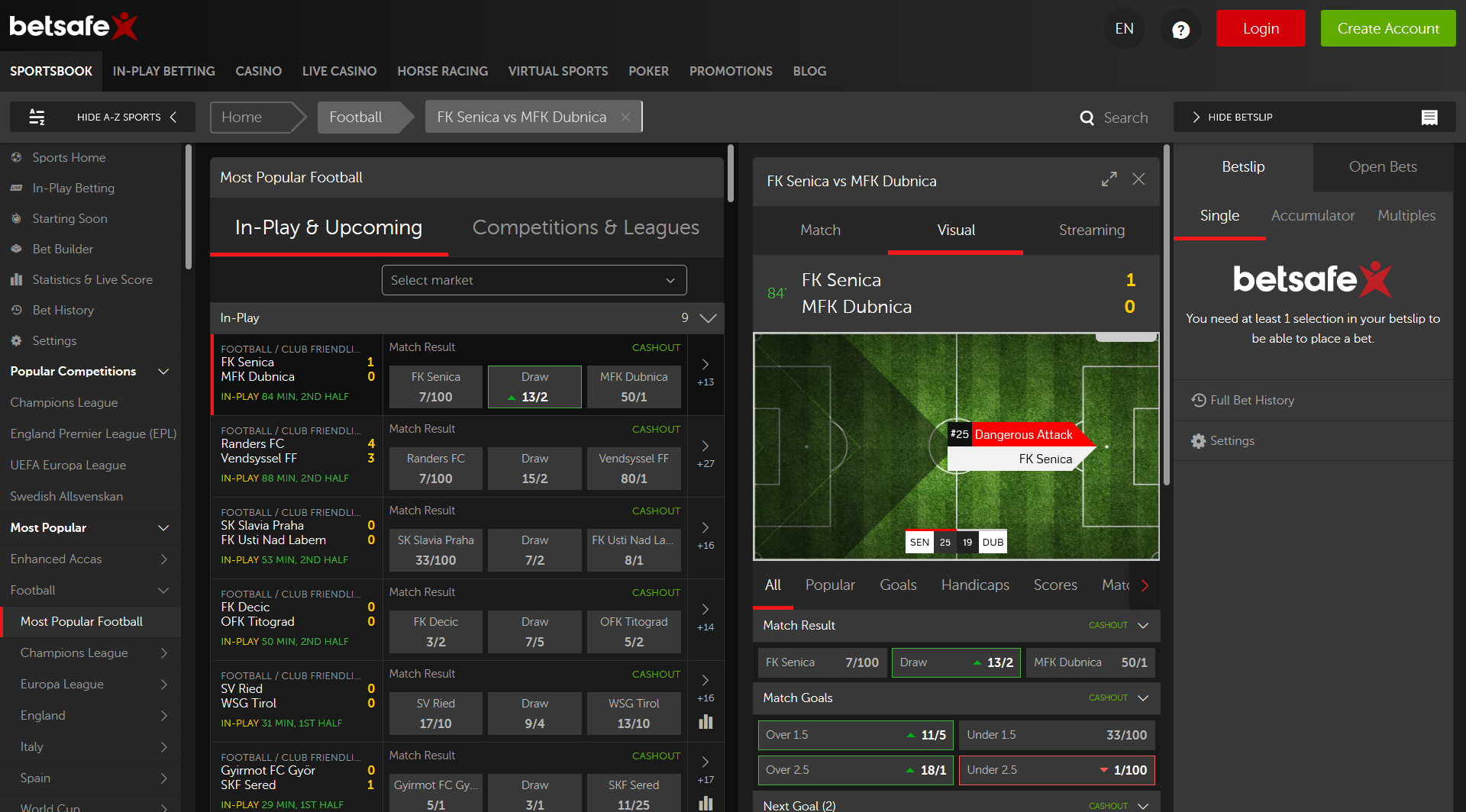 betfast 5 reais