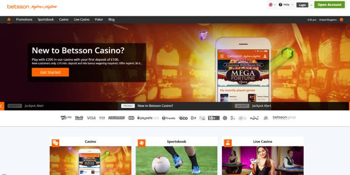 Betsson bookmaker 1
