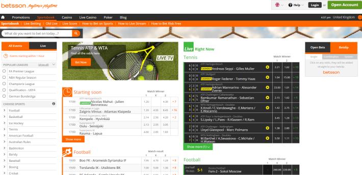 Betsson Bookmaker 2