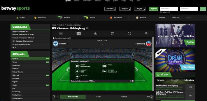 Betway bookmaker 3