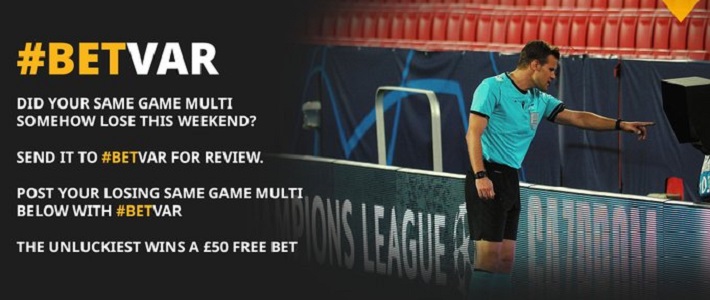 bookmaker betfair betvar twitter promotion
