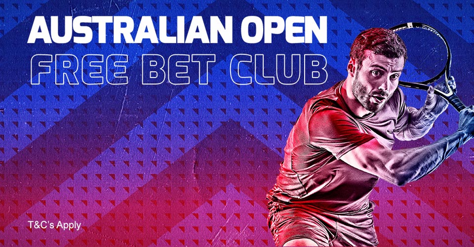 bookmaker betfred australian open free bet club offer