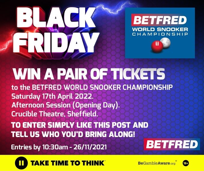 bookmaker betfred black friday twitter giveaway 3 offer