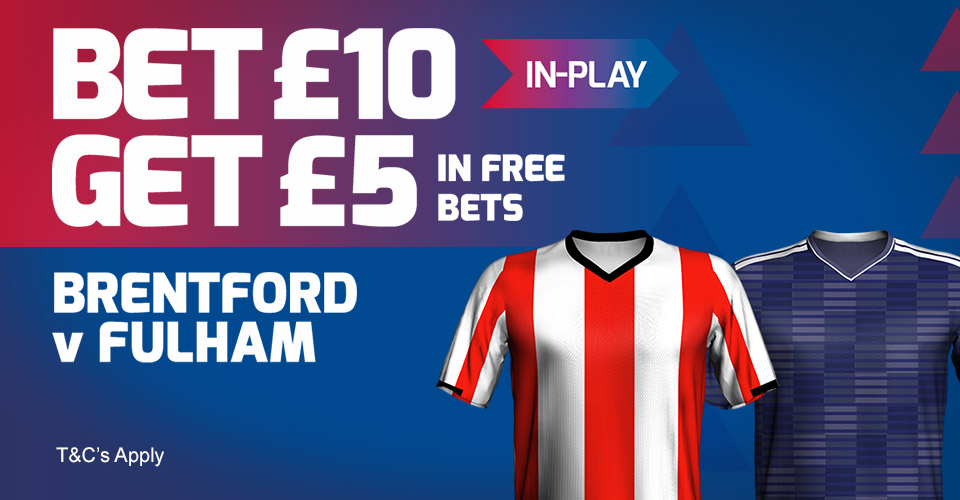 bookmaker betfred bonus fulham