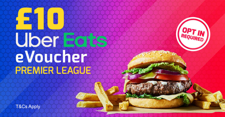 bookmaker betfred epl uber eats offer