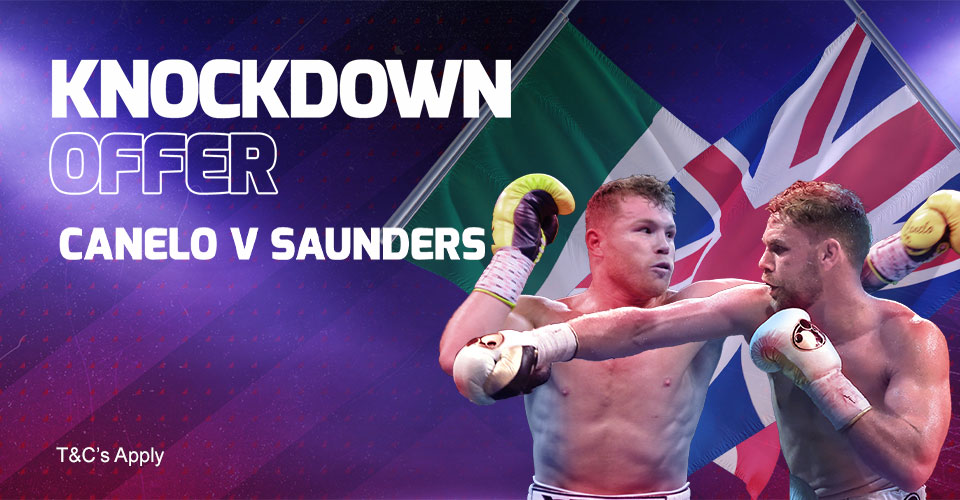 bookmaker betfred knockdown canelo offer