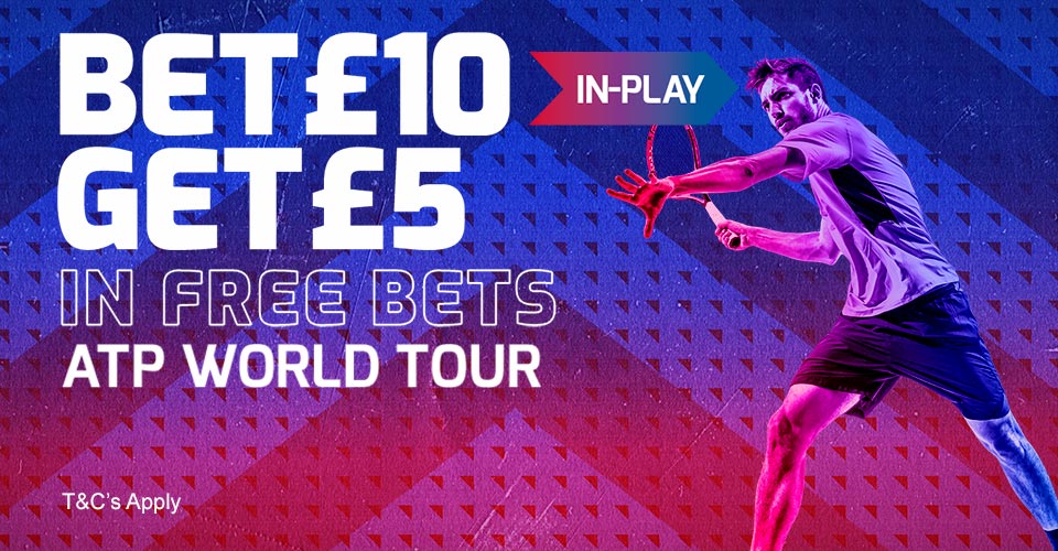 bookmaker betfred tennis free bet