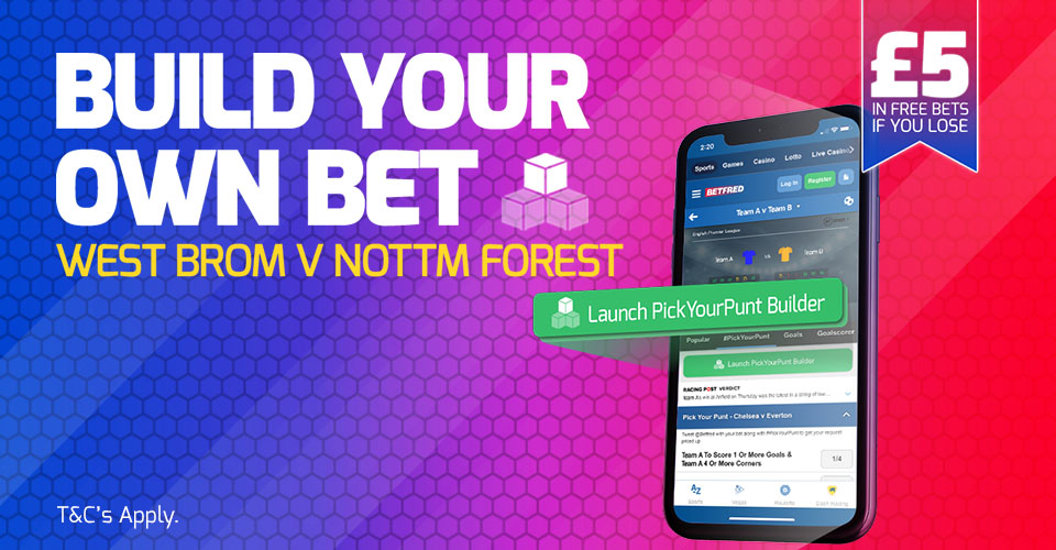 bookmaker betfred west brom nottingham forest pickyourpunt offer
