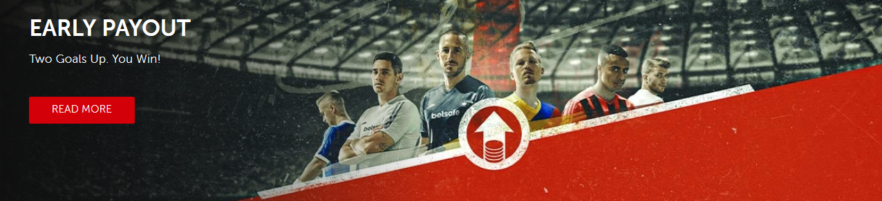 bookmaker betsafe early payout