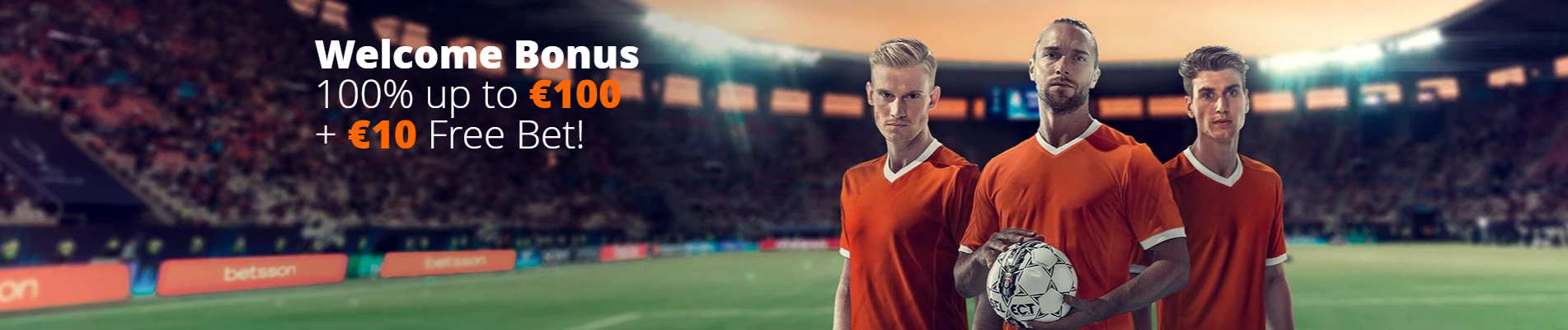 bookmaker betsson welcome bonus promotion