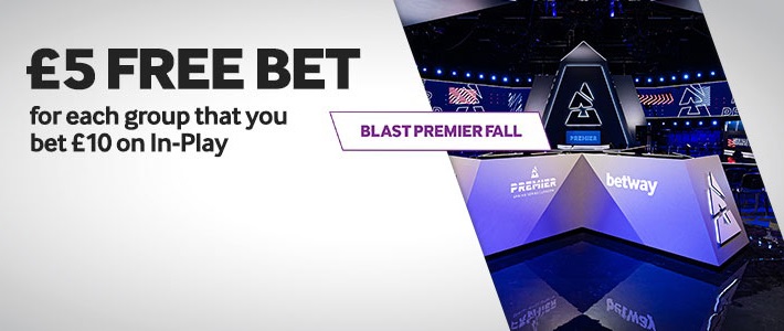 bookmaker betway blast premier fall free bet promotion
