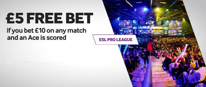 bookmaker betway esl pro league promotion