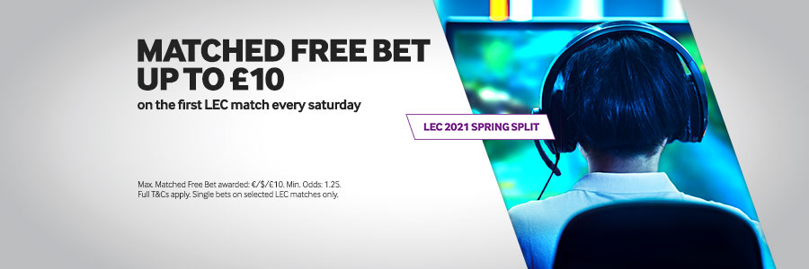 bookmaker betway lec spring split bonus esports promotion