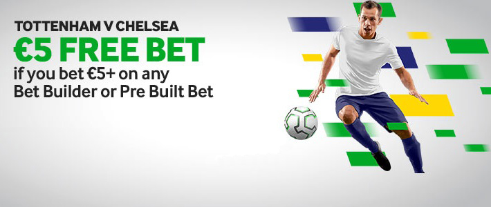 bookmaker betway tottenham chelsea bet builder promotion