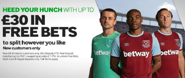 bookmaker betway 4 to win promotion