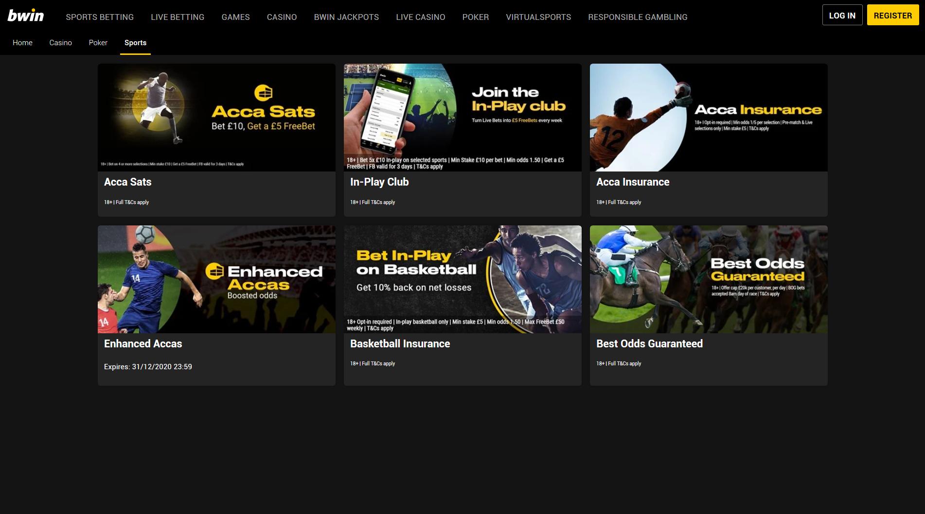 bookmaker bwin free bets & special offers