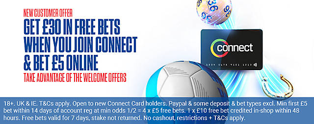 bookmaker coral connect welcome bonus offer