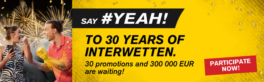 bookmaker interwetten anniversary offer