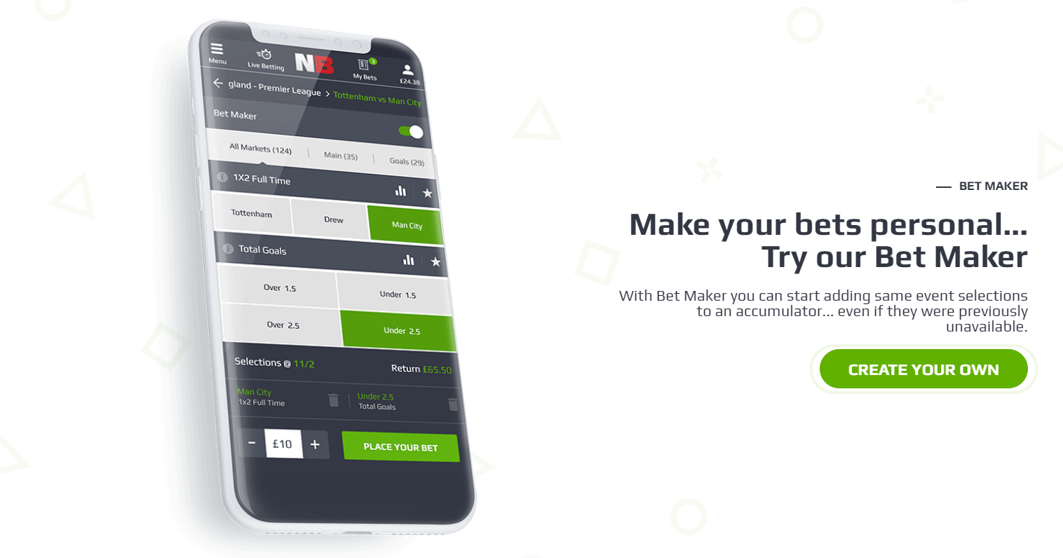 bookmaker netbet mobile application