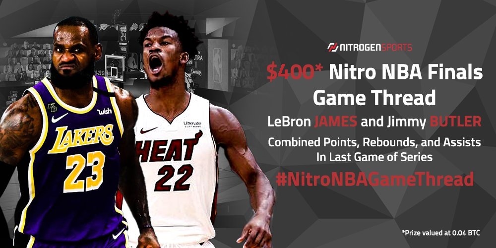 bookmaker nitrogen sports nba finals bitcoin contest