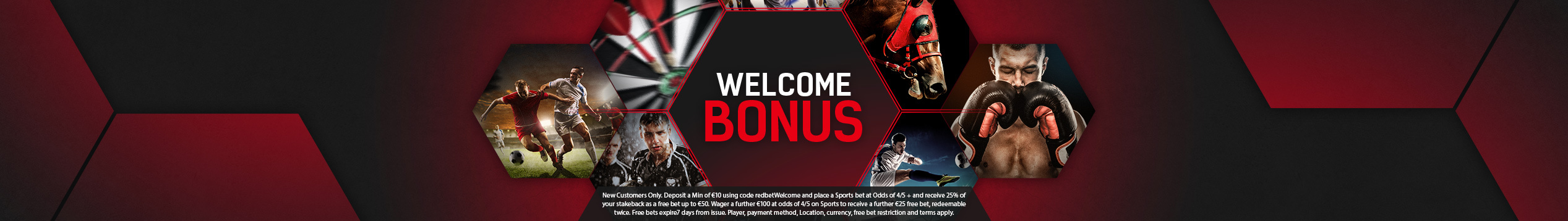 bookmaker redbet welcome offer