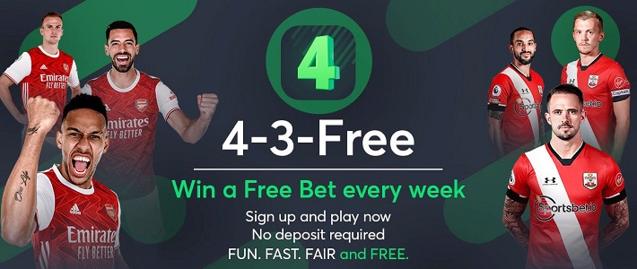 bookmaker sportsbet.io 4-3-free promotion