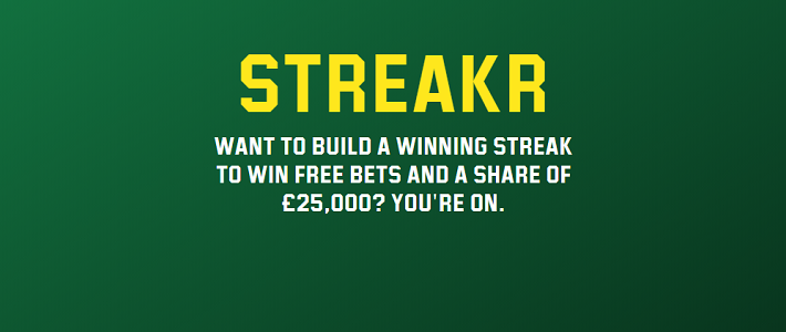 bookmaker unibet streakr promotion