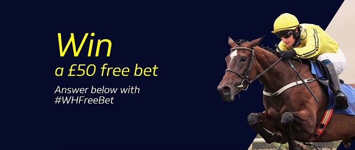 bookmaker william hill horse racing twitter free bet promotion