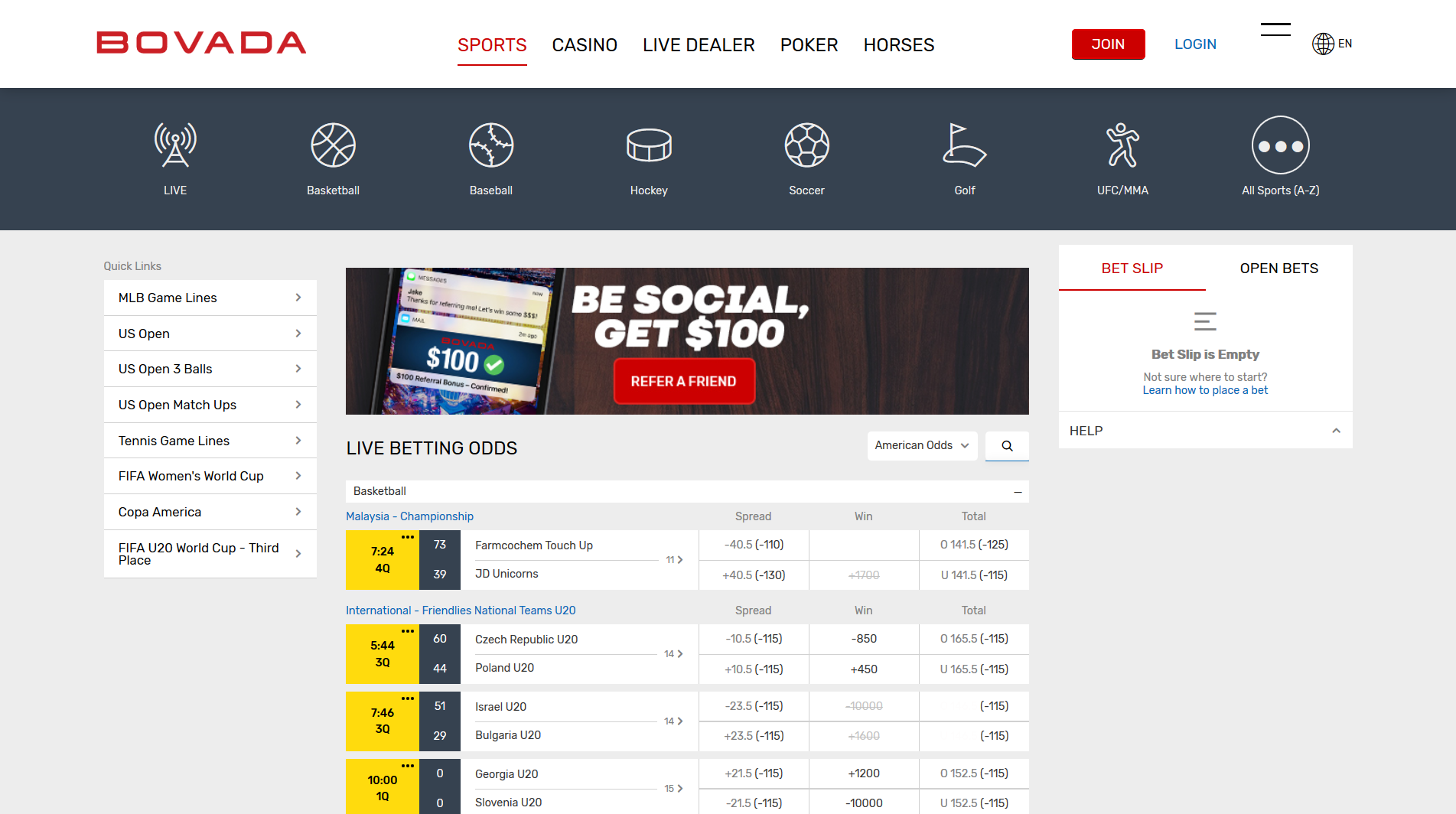 Bovada online sportsbook review