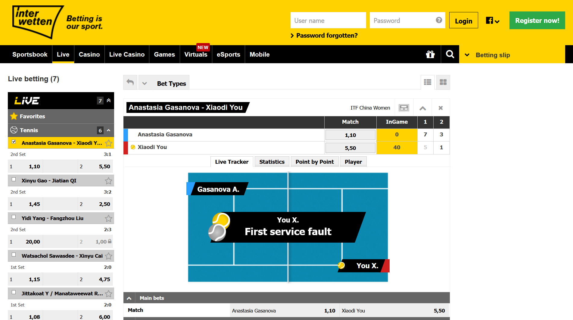 interwetten livebetting