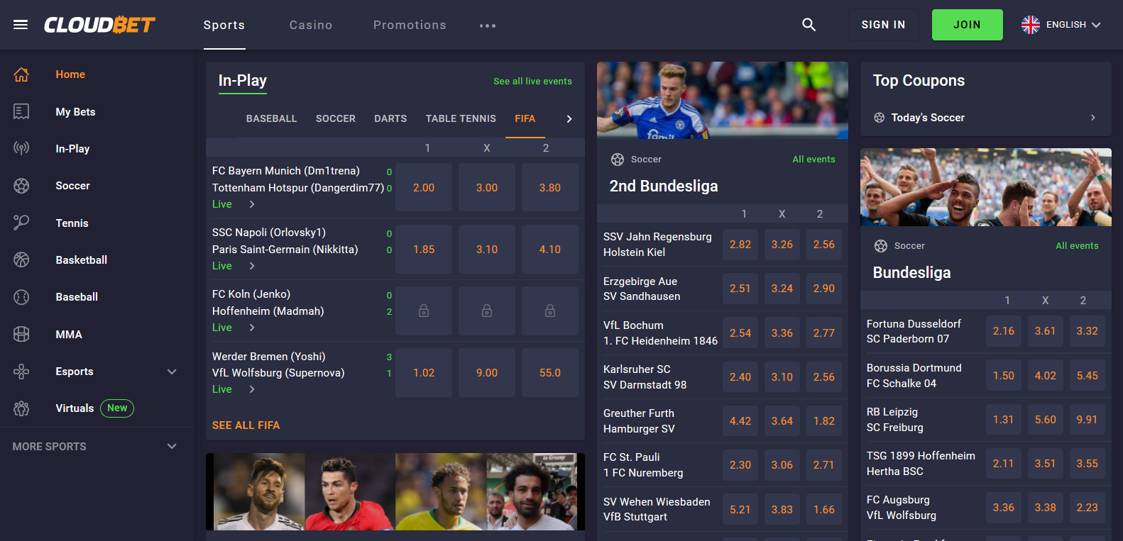 cloudbet betting