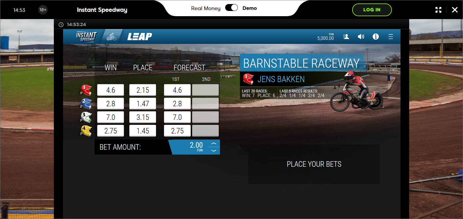 888sport virtual sports betting offer