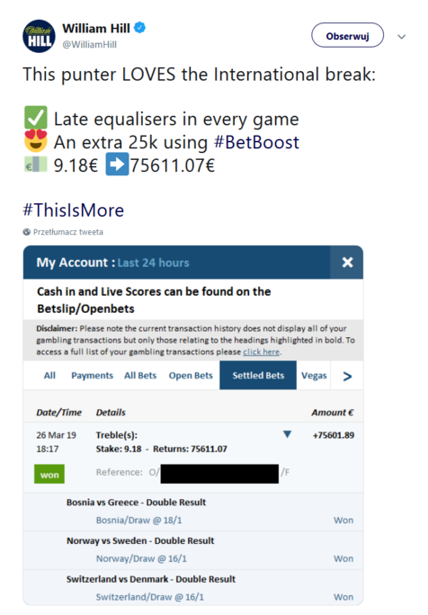 william hill winner