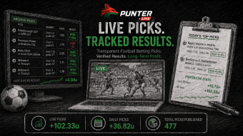 punter.live over 100 units in profit