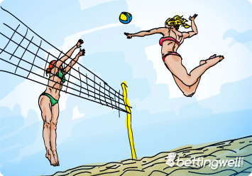 Beach volleyball betting